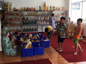 vật phẩm nhà chùa