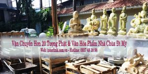 vận chuyển tượng Phật